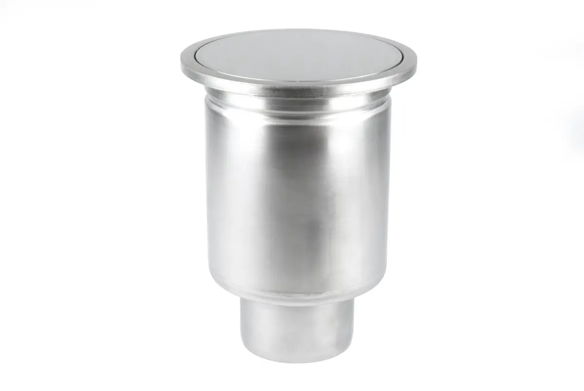 Scurgere de podea verticală rotundă din oțel inoxidabil