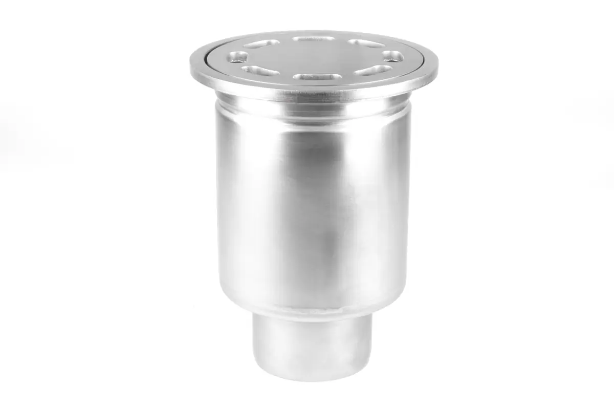 Sifon de pardoseală vertical din oțel inoxidabil