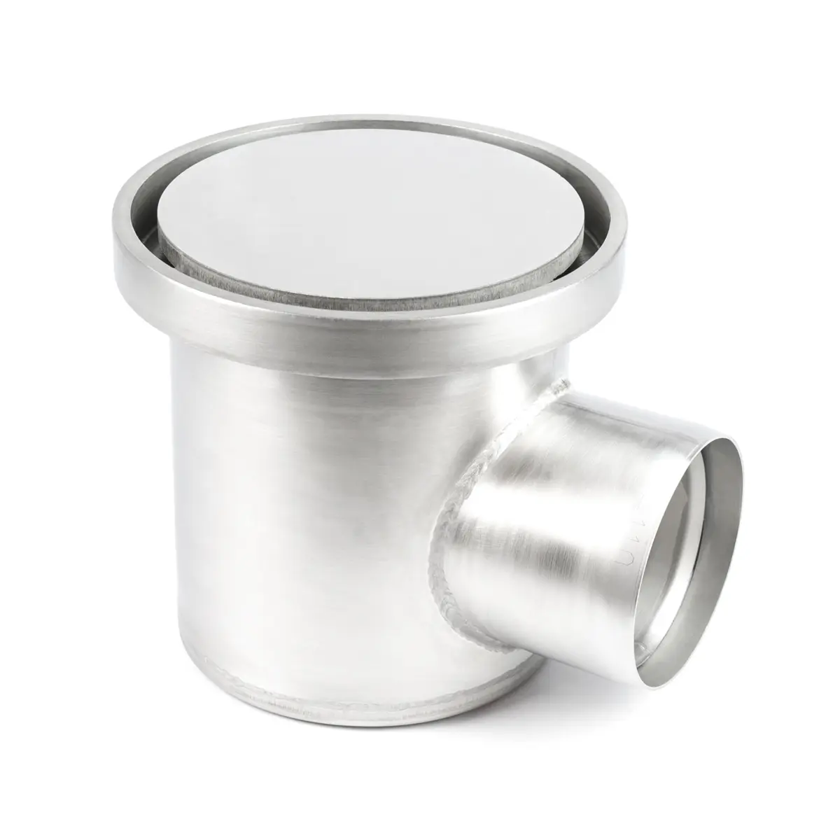 Sifon de pardoseală BK_KROB 210 lateral cu capac placă