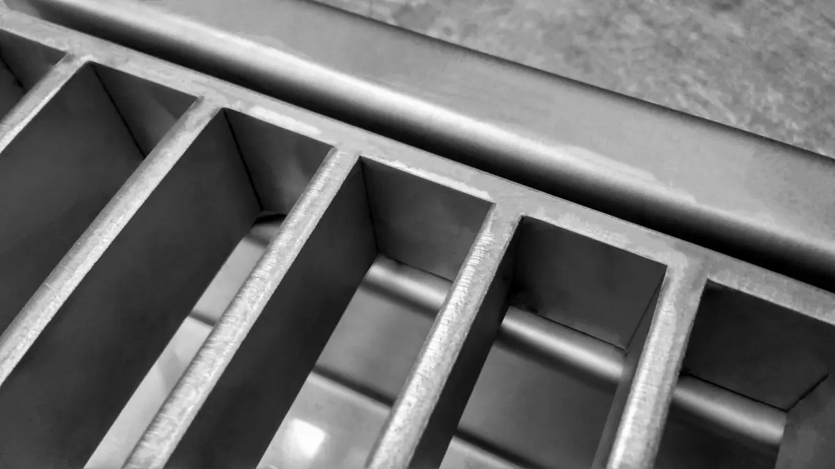 Capac din oțel inoxidabil Heavy-Duty tip scară pentru canale de drenaj